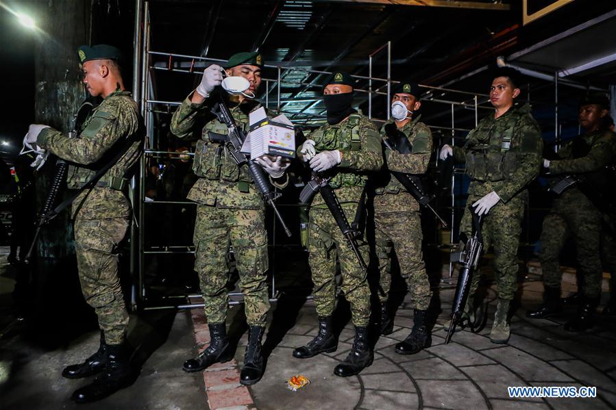 PHILIPPINES-METRO MANILA-COMMUNITY QUARANTINE