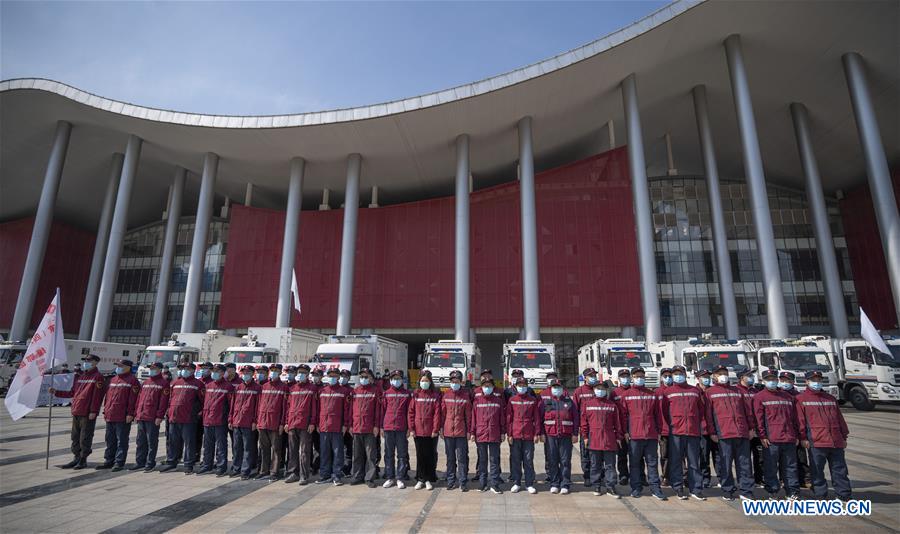 CHINA-WUHAN-COVID-19-MEDICS-DEPARTURE (CN)