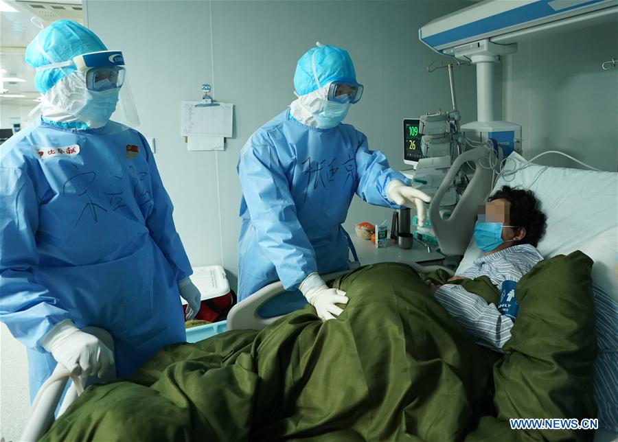 CHINA-WUHAN-HUOSHENSHAN HOSPITAL-INTENSIVE CARE UNIT (CN)