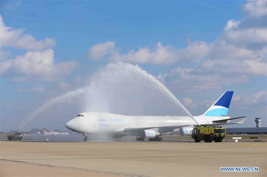 BELGIUM-CHINA-FRANCE-COVID-19-DONATED MASKS-ARRIVAL