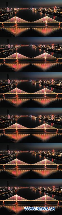 CHINA-WUHAN-NIGHT VIEWS (CN)