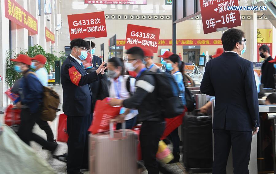 CHINA-HUBEI-JINGZHOU-MIGRANT WORKERS (CN)