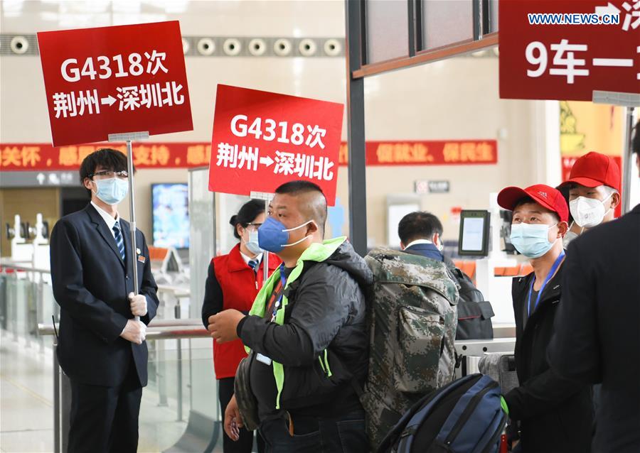 CHINA-HUBEI-JINGZHOU-MIGRANT WORKERS (CN)