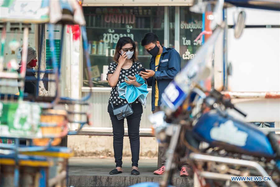 LAOS-VIENTIANE-COVID19-DAILY LIFE