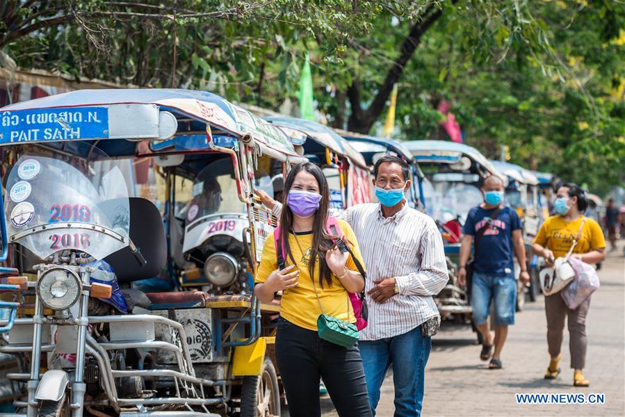 LAOS-VIENTIANE-COVID19-DAILY LIFE