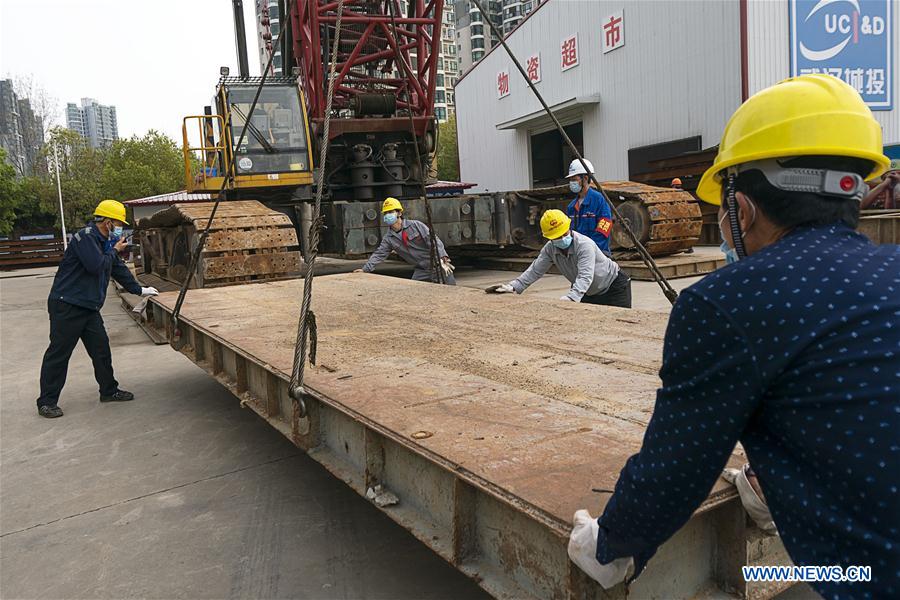 CHINA-HUBEI-WUHAN-BRIDGE-CONSTRUCTION-RESUMPTION (CN)