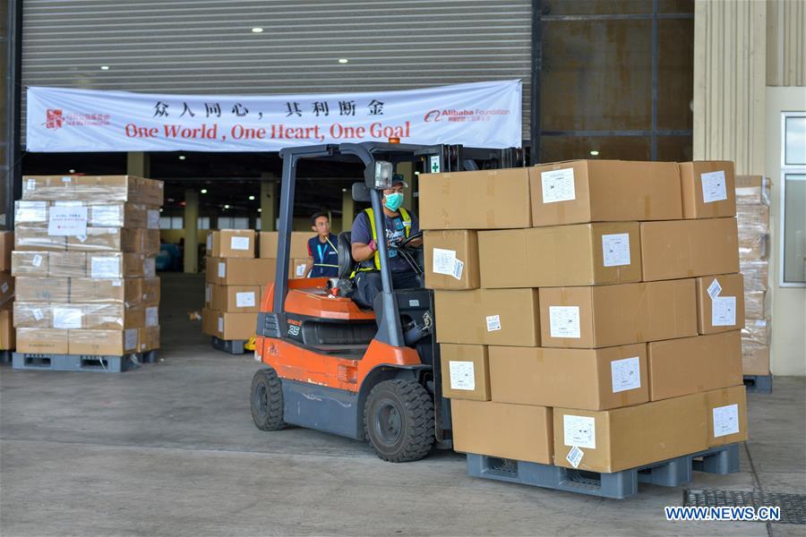 MALAYSIA-SELANGOR-COVID-19-CHINA-DONATION