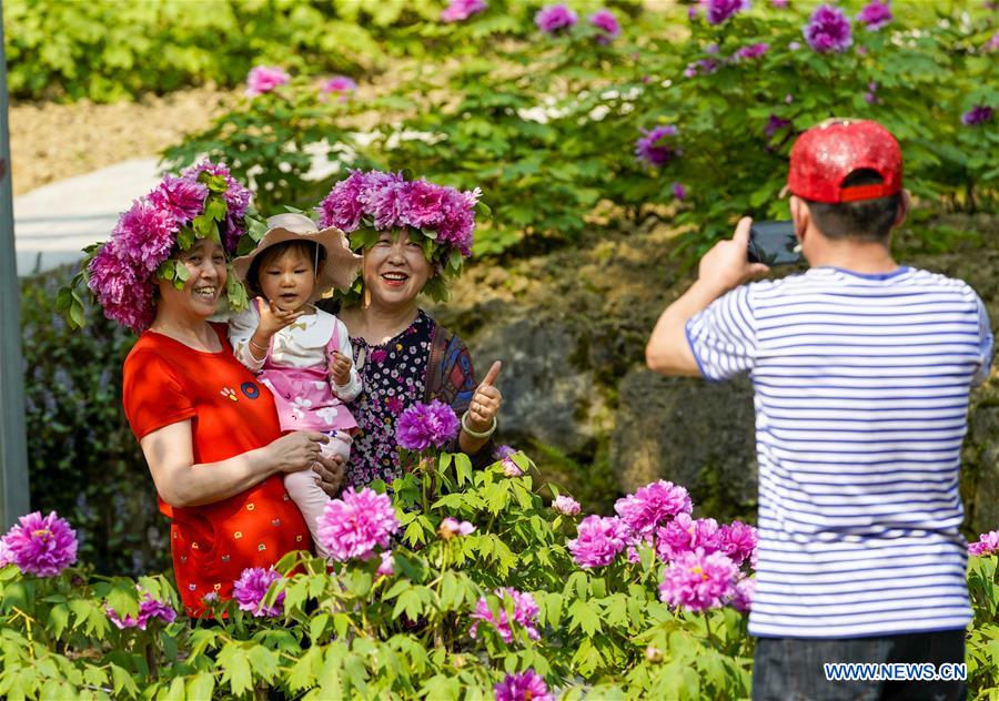 CHINA-CHONGQING-DIANJIANG-PEONY-BLOSSOM (CN)