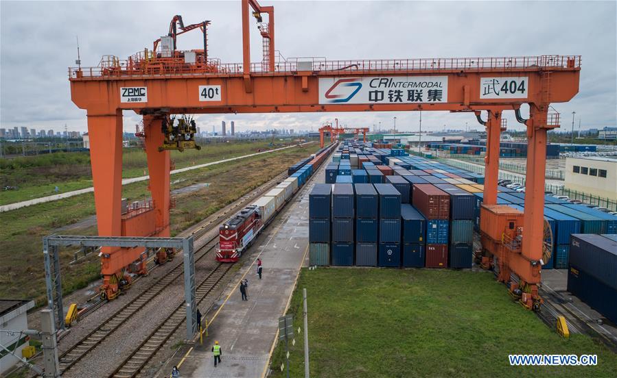 CHINA-WUHAN-EUROPE-FREIGHT TRAIN-REGULAR OPERATION-RESTORATION (CN)