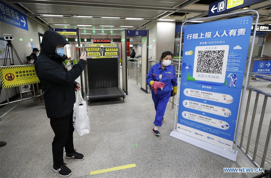 CHINA-HUBEI-WUHAN-METRO-OPERATION RESTORATION (CN)