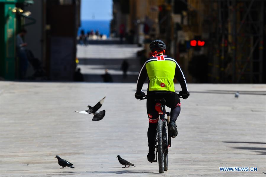 MALTA-VALLETTA-COVID-19-DAILY LIFE