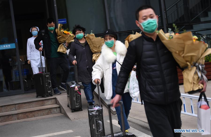 CHINA-SHAANXI-XI'AN-MEDICS-QUARANTINE-FINISH (CN)