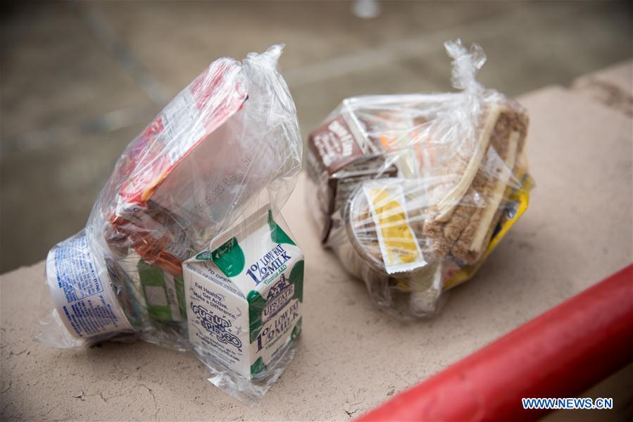 U.S.-NEW YORK-FREE FOOD-DISTRIBUTION