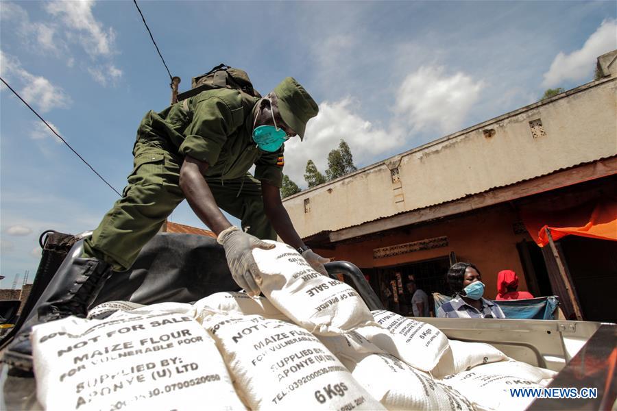 UGANDA-KAMPALA-RELIEF FOOD DISTRIBUTION-COVID-19