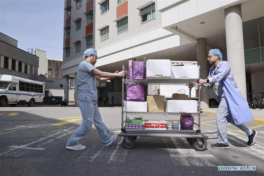 CANADA-VANCOUVER-COVID-19-CHINESE RESTAURANT-FREE MEAL-MEDICAL WORKERS