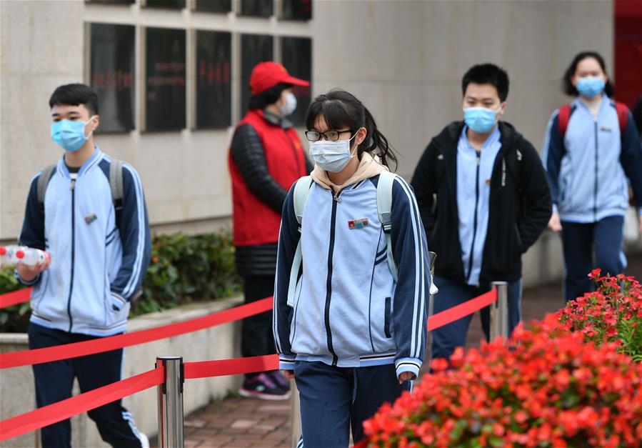 CHINA-FUJIAN-FUZHOU-SENIOR HIGH SCHOOL STUDENTS-RETURNING TO SCHOOL (CN)