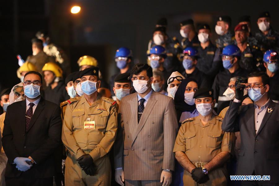 IRAQ-BAGHDAD-MOURNING-COVID-19