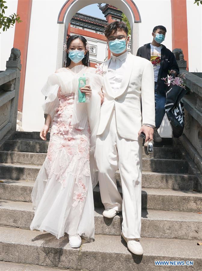 CHINA-HUBEI-WUHAN-WEDDING SERVICES-RESUMPTION (CN)