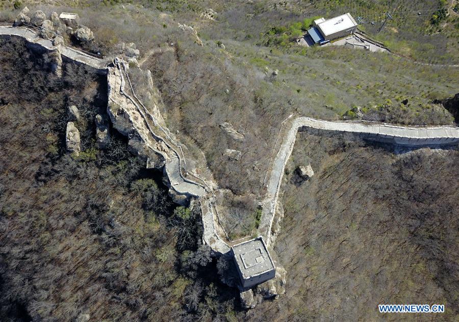 CHINA-BEIJING-GREAT WALL-SPRING SCENERY (CN)