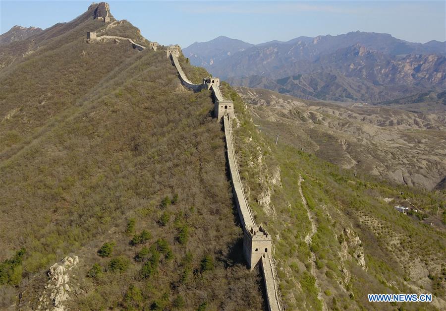 CHINA-BEIJING-GREAT WALL-SPRING SCENERY (CN)