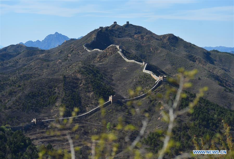 CHINA-BEIJING-GREAT WALL-SPRING SCENERY (CN)