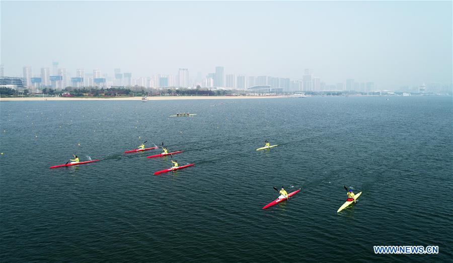 (SP)CHINA-SHANDONG-ROWING AND CANOE-TRAINING