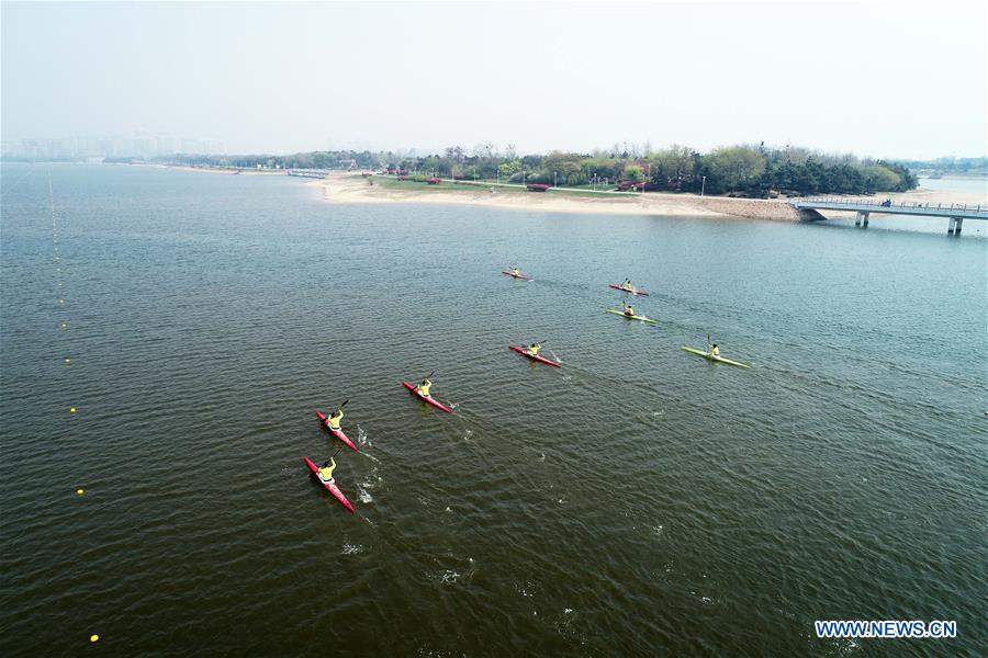 (SP)CHINA-SHANDONG-ROWING AND CANOE-TRAINING