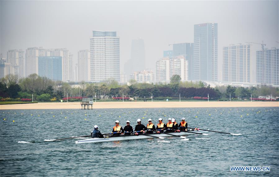 (SP)CHINA-SHANDONG-ROWING AND CANOE-TRAINING