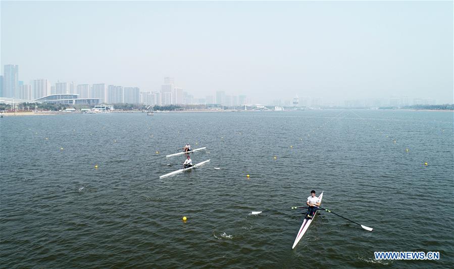 (SP)CHINA-SHANDONG-ROWING AND CANOE-TRAINING