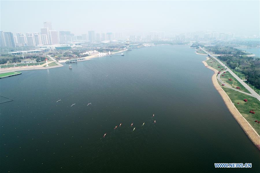 (SP)CHINA-SHANDONG-ROWING AND CANOE-TRAINING