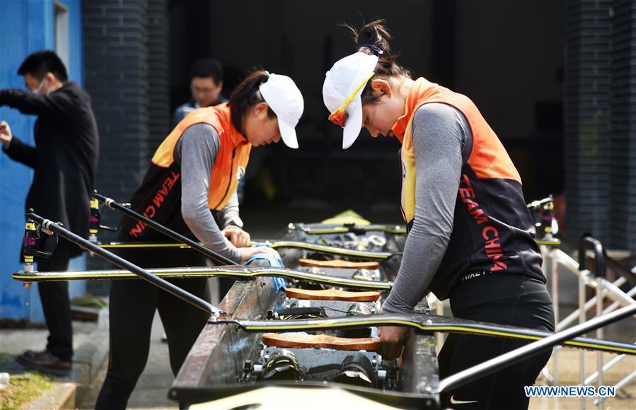 (SP)CHINA-SHANDONG-ROWING AND CANOE-TRAINING