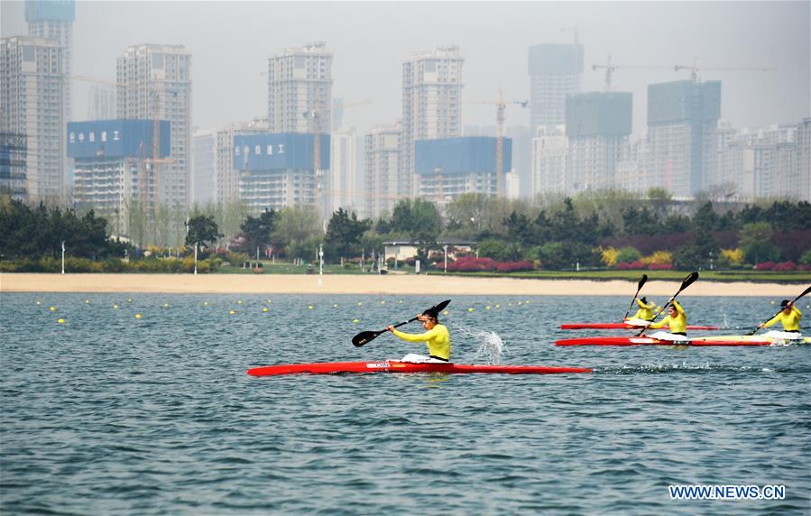 (SP)CHINA-SHANDONG-ROWING AND CANOE-TRAINING