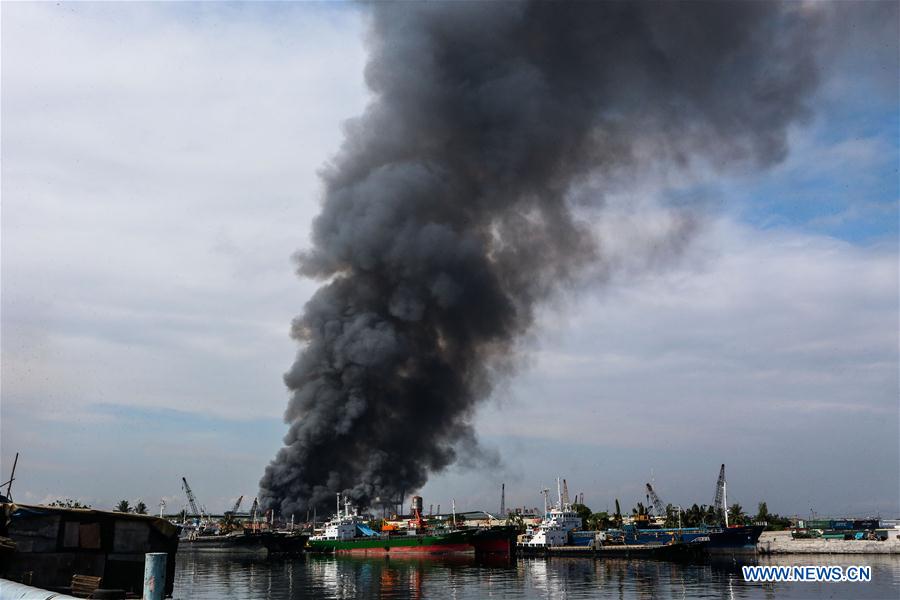 PHILIPPINES-MANILA-SLUM-FIRE