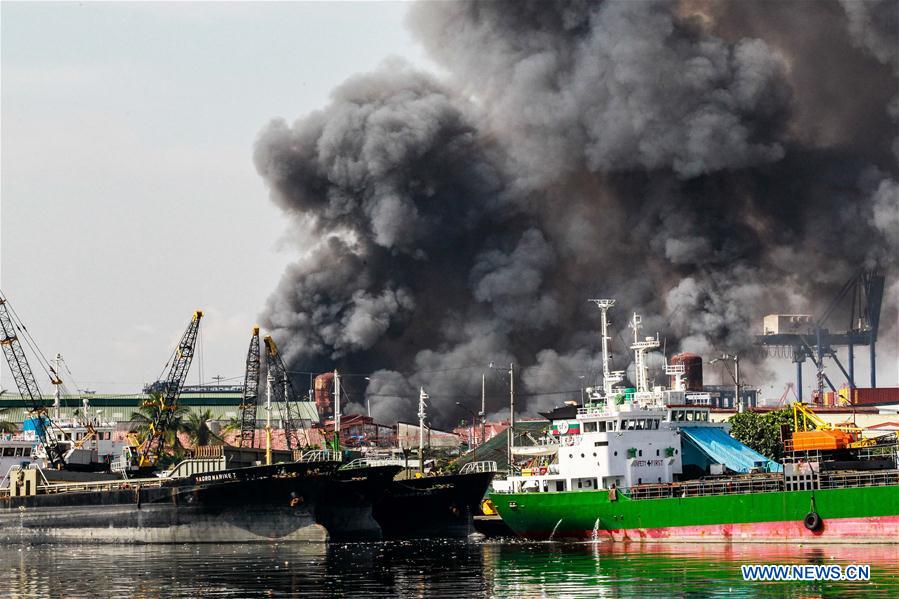 PHILIPPINES-MANILA-SLUM-FIRE