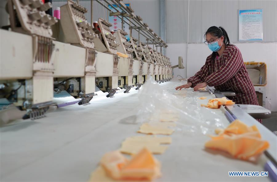 CHINA-HEBEI-POVERTY ALLEVIATION-WORKSHOP-PRODUCTION RESUMPTION(CN)