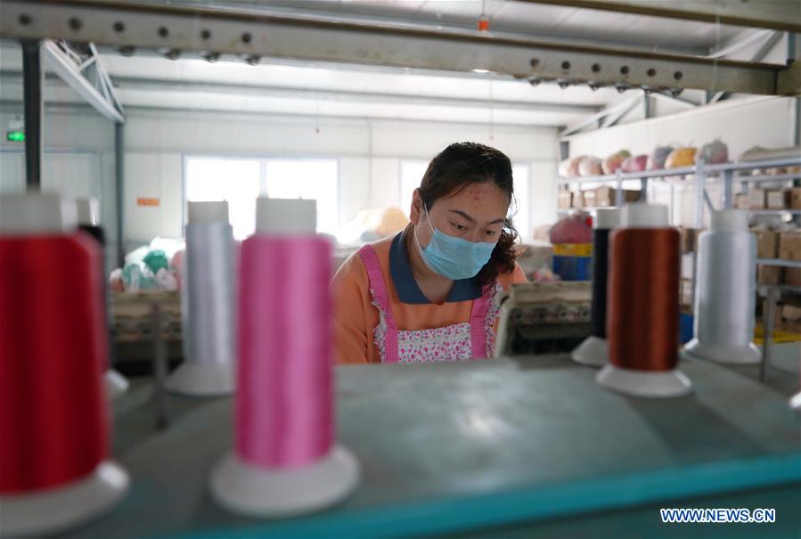 CHINA-HEBEI-POVERTY ALLEVIATION-WORKSHOP-PRODUCTION RESUMPTION(CN)