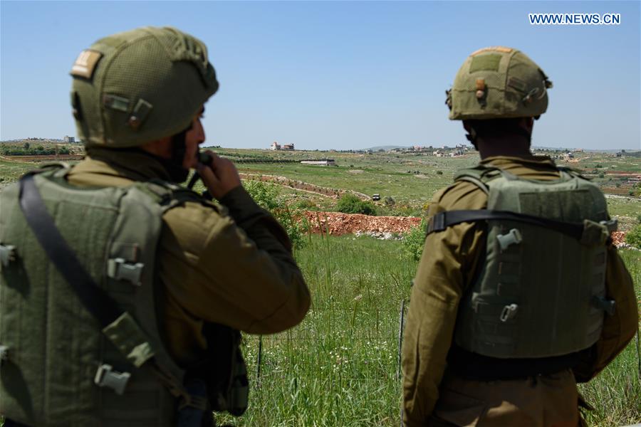 ISRAEL-MALKIYA-LEBANON-BORDER-SOLDIERS