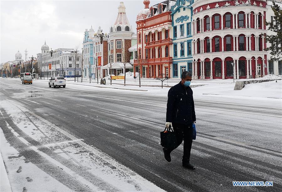 #CHINA-HEILONGJIANG-MOHE-SNOWFALL (CN)