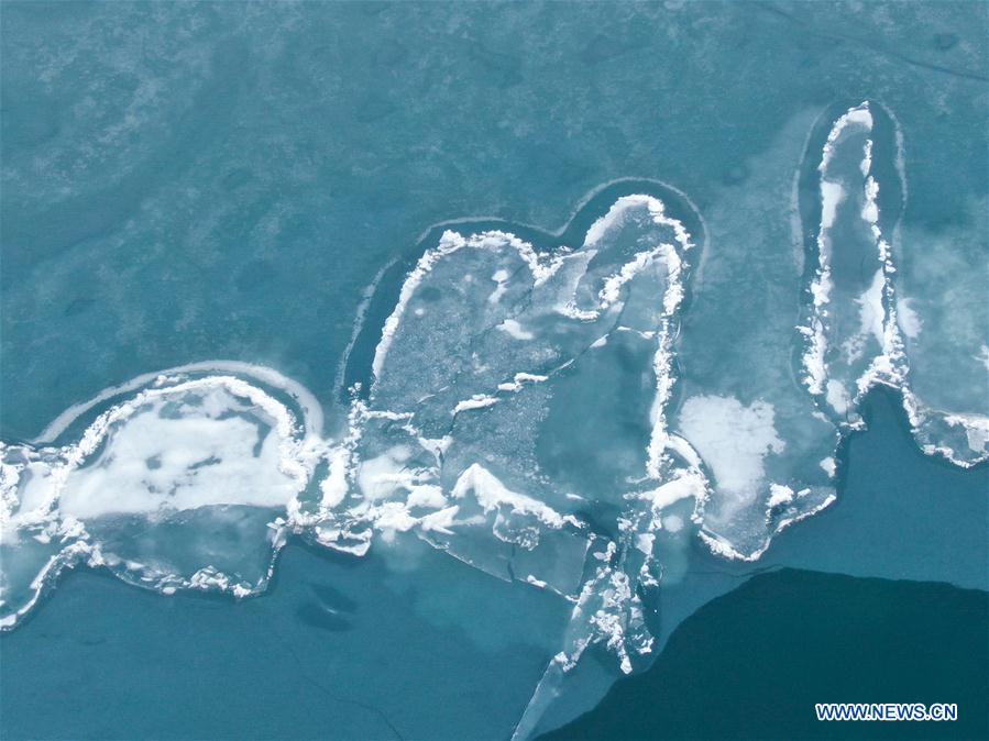 CHINA-QINGHAI LAKE-SPRING-SCENERY (CN)