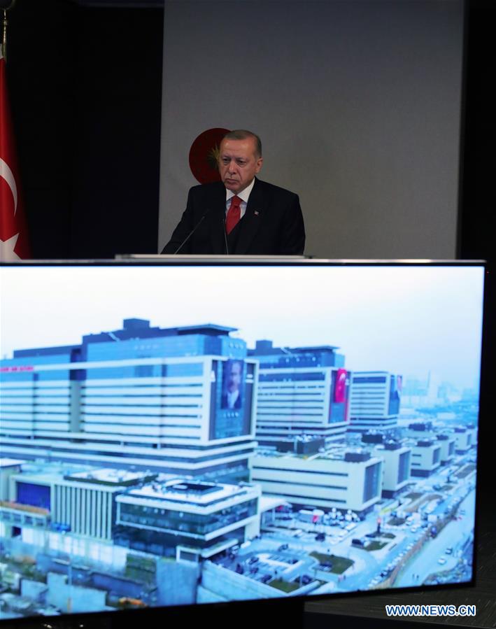 TURKEY-ISTANBUL-COVID-19-NEW MEGA-HOSPITAL