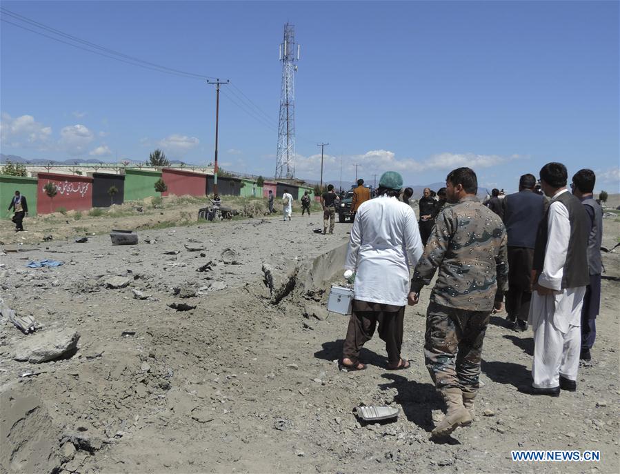 (SPOT NEWS)AFGHANISTAN-KHOST-CAR BOMB-ATTACK