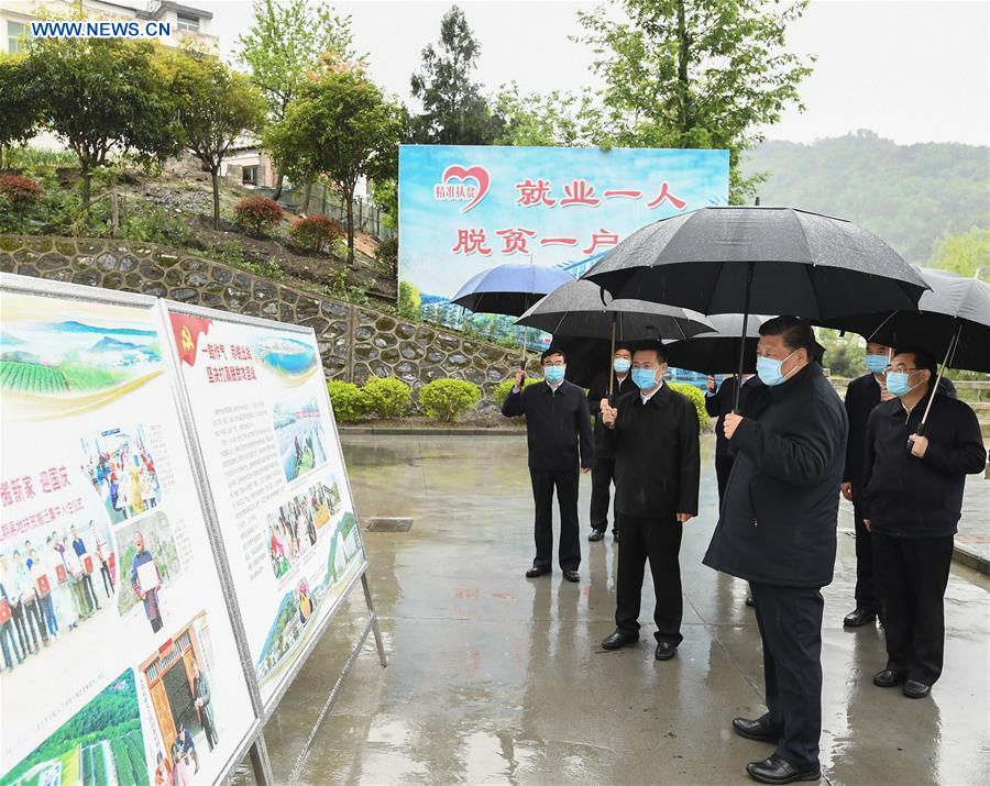 CHINA-SHAANXI-XI JINPING-INSPECTION (CN)