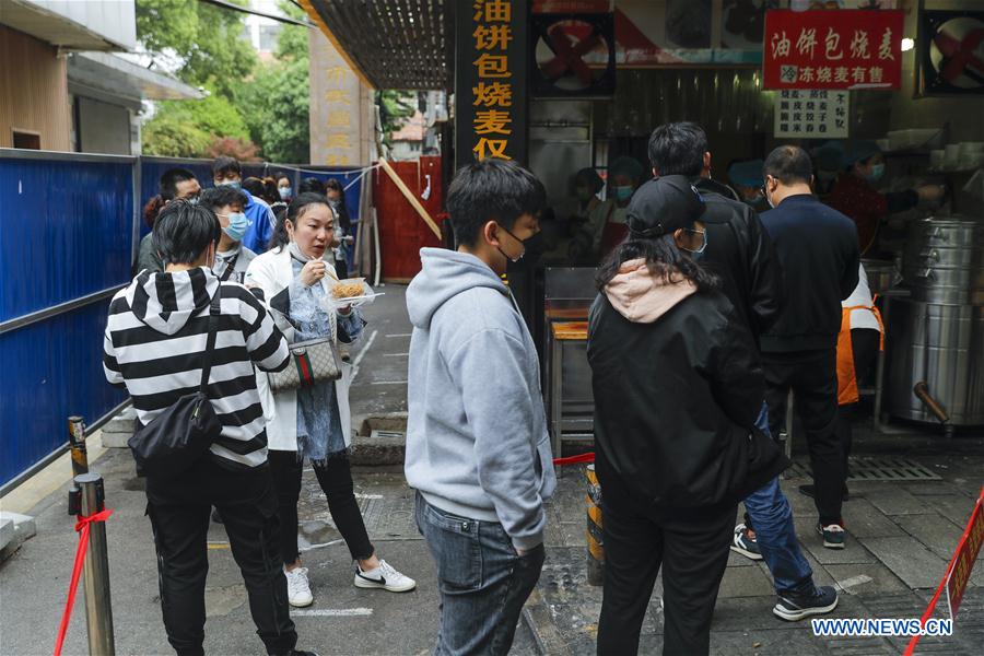 CHINA-HUBEI-WUHAN-BREAKFAST STORES-REOPENING (CN)