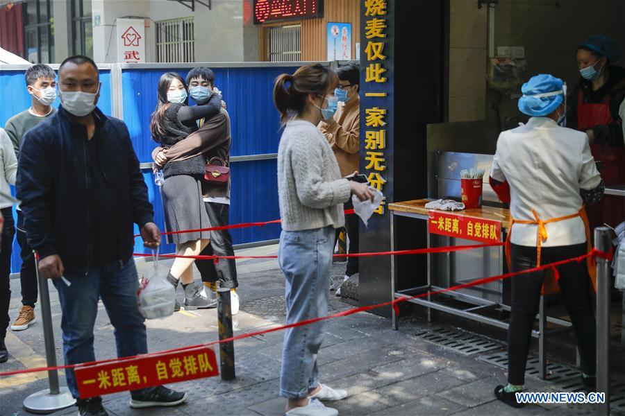 CHINA-HUBEI-WUHAN-BREAKFAST STORES-REOPENING (CN)