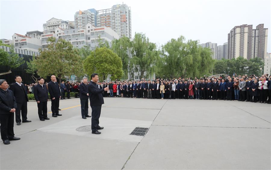 CHINA-SHAANXI-XI'AN-XI JINPING-INSPECTION (CN)