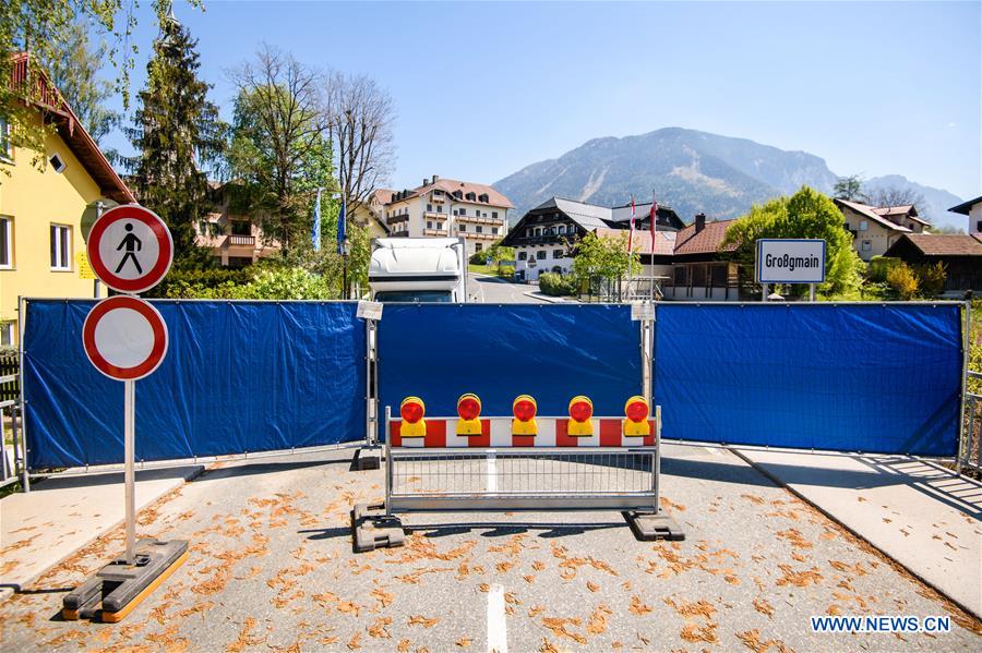 GERMANY-BAYERISCH GMAIN-COVID-19-BORDER CONTROL