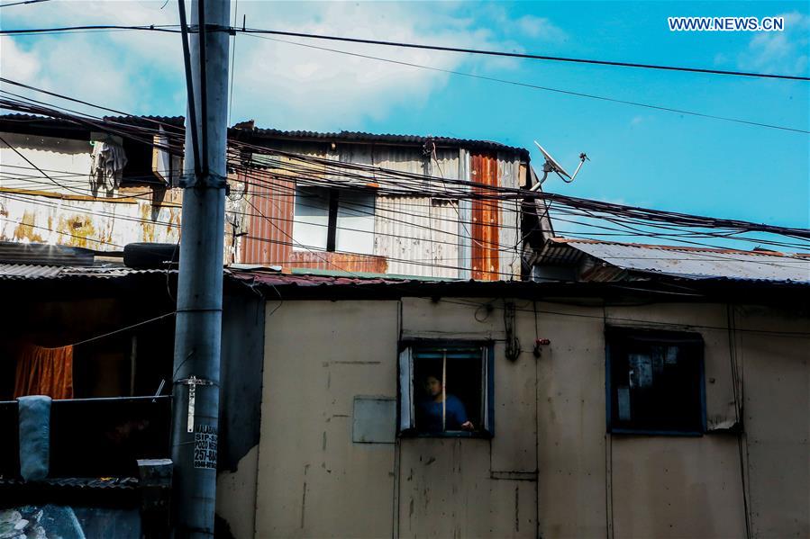 PHILIPPINES-QUEZON CITY-SLUM AREA