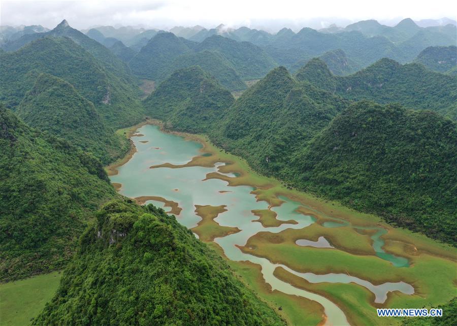 CHINA-GUANGXI-LONG'AN-LAKE-SCENERY (CN)