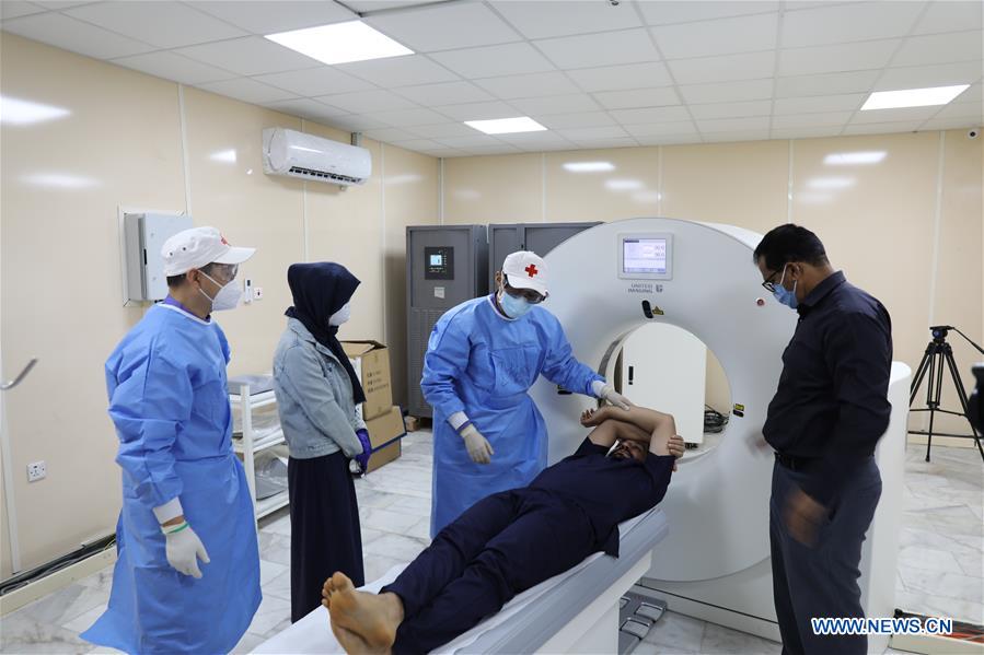 IRAQ-BAGHDAD-COVID-19-CHINA-CT SCANNER