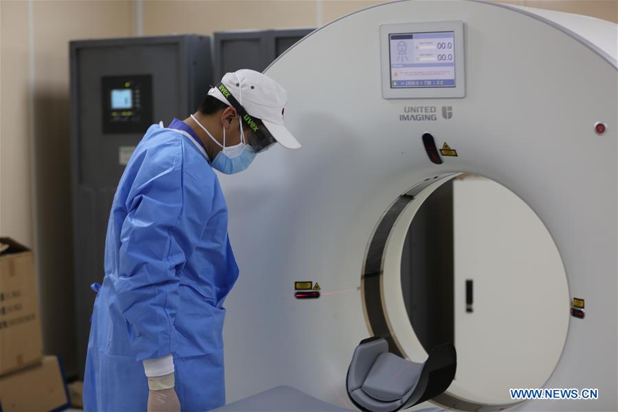 IRAQ-BAGHDAD-COVID-19-CHINA-CT SCANNER